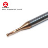 YP602LGB R0.25-1-3-d0.47-D4-50L-2T Твердосплавная сферическая фреза 2-х зубая с удлиненной шейкой для обработки стали до 55HRC YP602LGB R0.25-1-3-d0.47-D4-50L-2T Твердосплавная сферическая фреза 2-х зубая с удлиненной шейкой для обработки стали до 55HRC