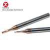 YP602LGB R0.25-1-3-d0.47-D4-50L-2T Твердосплавная сферическая фреза 2-х зубая с удлиненной шейкой для обработки стали до 55HRC YP602LGB R0.25-1-3-d0.47-D4-50L-2T Твердосплавная сферическая фреза 2-х зубая с удлиненной шейкой для обработки стали до 55HRC