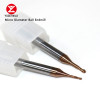 YP602LGB R0.25-1-3-d0.47-D4-50L-2T Твердосплавная сферическая фреза 2-х зубая с удлиненной шейкой для обработки стали до 55HRC YP602LGB R0.25-1-3-d0.47-D4-50L-2T Твердосплавная сферическая фреза 2-х зубая с удлиненной шейкой для обработки стали до 55HRC