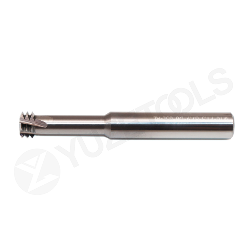 YZA-2103-L M2-0.4-6H-d1.54-D4-75L Резьбофреза твердосплавная удлиненная трехрядная, угол профиля 60 градусов