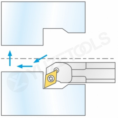 S16Q-SDUCL11AV Стальная расточная державка